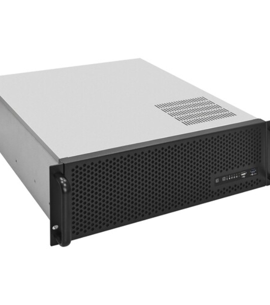 Серверный корпус ExeGate EX293921RUS Pro 3U450-09 (RM 19', высота 3U, глубина 450, БП 1000ADS, USB)