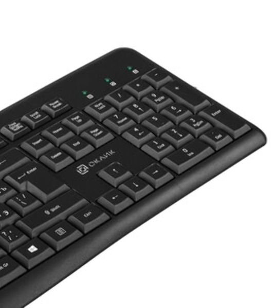 Клавиатура Oklick K257W беспроводная, радиоканал, чёрный