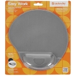 Коврик для мыши Defender гелевый Easy Work (серая лайкра) нескользящ.основа,260х225х5мм, фото22