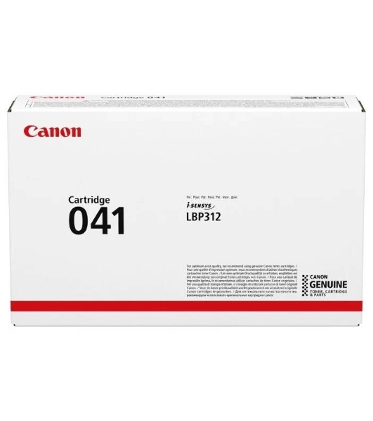 Картридж лазерный Canon Cartridge 041 (0452C002) черный (10000 стр.) для Canon LBP312x