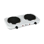 Плита настольная электрическая Blackton Bt HP217W белый, 2 кВт, ТЭН, конфорки - 2, эмаль, поворотные переключатели, фото11