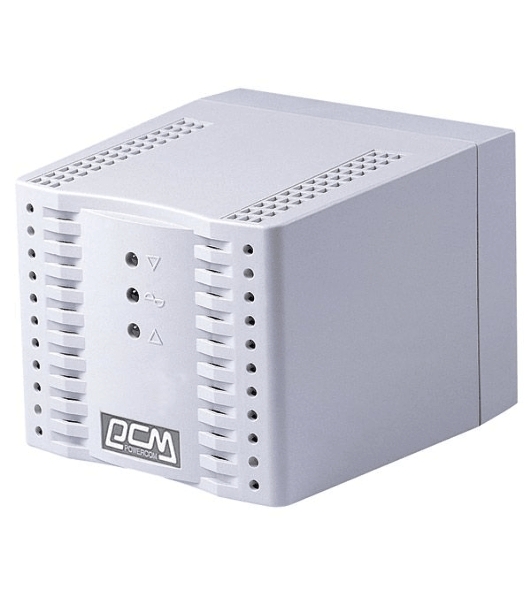 Стабилизатор напряжения Powercom TCA-3000 1500Вт 3000ВА белый