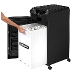 Шредер Fellowes AutoMax 600M черный (секр.P-5)/фрагменты/600лист./83лтр./скрепки/скобы/пл.карты, фото5