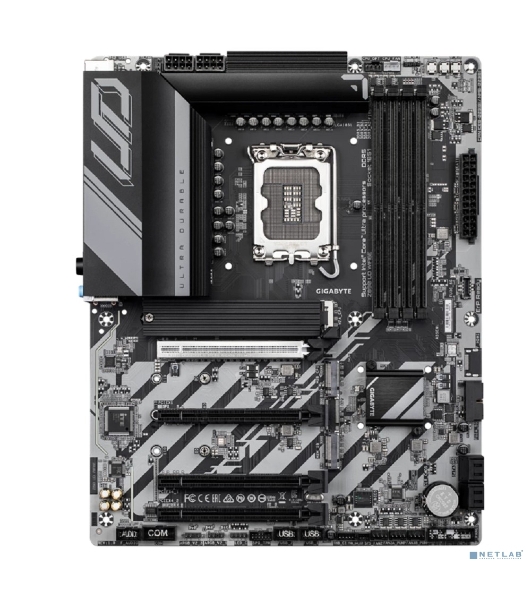 Материнская плата Gigabyte Z890 UD WIFI6E, LGA 1851, Intel Z890, 4xDDR5, 4xSATA, 3xM.2, 1xPCIe 5.0 x16, 2xPCIe 4.0 x4, 1xPCIe 4.0 x1, 1xDP, 1xUSB-C, 1x 2.5Gb LAN, 4xUSB-A 3.2 Gen 1, 1xUSB-A 3.2 Gen 2, 4xUSB-A 2.0, 1xUSB4, 3x3.5 мм, 7.1, ATX