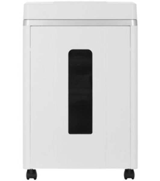 Шредер Office Kit S200TSCD 0,8x1 белый (секр.P-7) фрагменты 6лист. 25лтр. скобы пл.карты CD