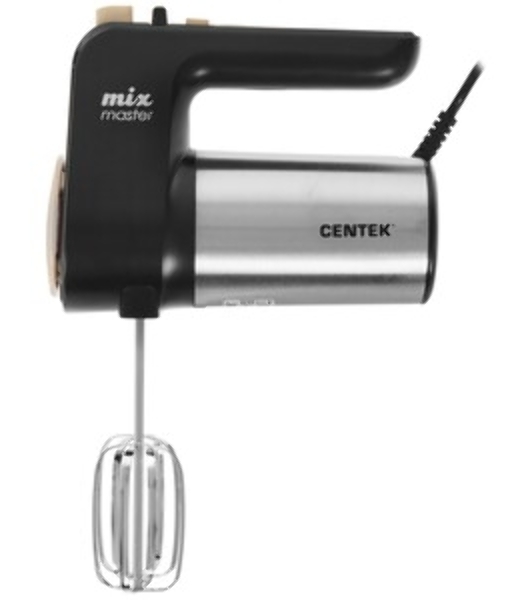 Миксер Centek CT-1123 Beige 800 Вт,, 6 скоростей +турбо, взбивание/замешивание