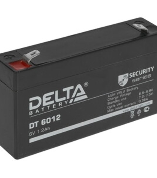 Батарея для ИБП Delta DT 6012 (6V, 1.2Ah)