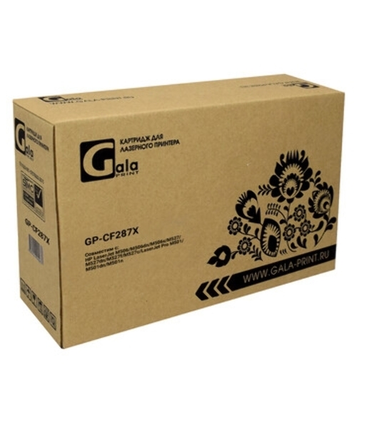 Картридж лазерный GalaPrint GP-CF287X (№87X) черный (18000 стр.) для HP LaserJet M506/M506dn/M506x/M527/M527dn/M527f/M527c/LaserJet Pro M501/M501dn/M501n