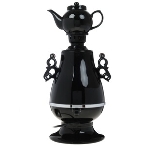 Самовар Centek CT-0091 B (черн+рисунок), 4.0л, 2300 Вт, поддерж.t + LED индикатор, керам заварник, фото5