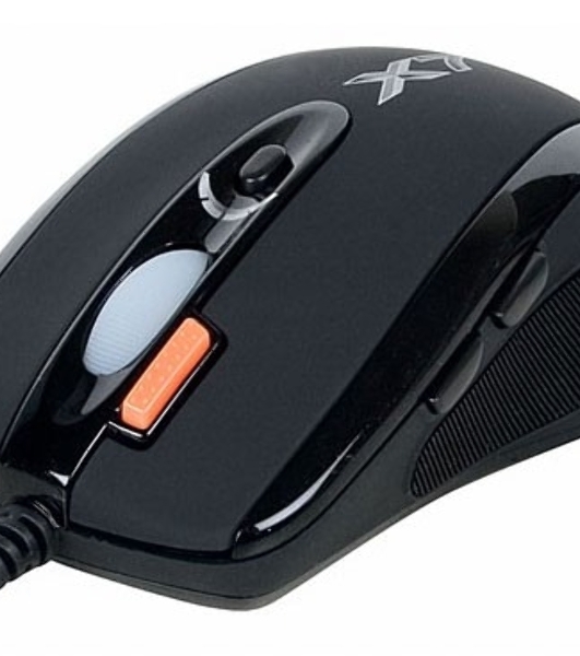 Мышь проводная A4Tech X-710MK черный, 2000 dpi, USB, кнопки - 7