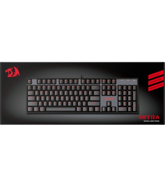 Клавиатура проводная игровая Redragon MITRA USB RU