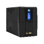 Источник бесперебойного питания ExeGate Power Smart ULB-1000.LCD.AVR.2SH.RJ.USB 1000VA/550W, LCD, AVR, 2*Schuko,RJ45/11,USB, черный, фото3