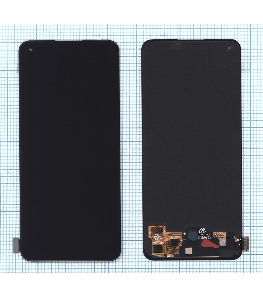 Дисплей (модуль) для Realme 10 в сборе с тачскрином (OLED) черный