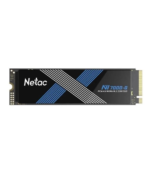 Накопитель SSD Netac NV7000-Q, 2Tb, M.2 2280, PCIe 4.0 x4, NVMe, R/W 7100/6200, с радиатором