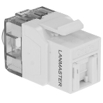 Модуль LANMASTER LAN-OK45U5E/180R-WH информ. KeystoneRJ45 cat.5e белый, фото4