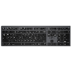 Клавиатура беспроводная A4Tech Fstyler FBX50C, USB, Bluetooth/Радиоканал, серый, фото23