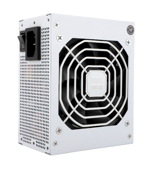 Блок питания Thermalright, 850W 80+ Gold (SFX, 3.1, PCIe 5.1, Full modular, 1x24(20+4)pin, 1xCPU 8(4+4)pin, 2xPCIe*2 8(6+2)pin, 1x12VHPWR PCIe 5.1 12+4pin 600мм, 3xSATA3, 3xMOLEX4pin, Active, 92x92mm, 100x125x64mm, APFC, OPP, OVP, OTP, OCP, SCP, UVP, white)