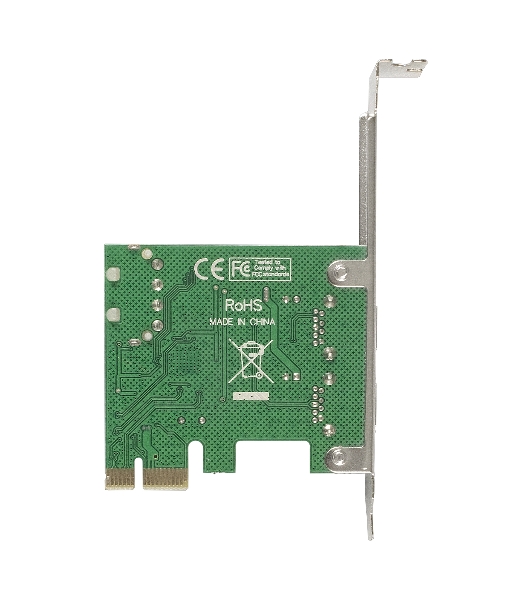Контроллер ExeGate EXE-319 PCI-E 2.0, 2*USB 3.0 ext, разъем доп.питания (OEM)