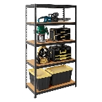 Стеллаж Практик SBL 180KD пол.:5 разборная 1803x1200x400мм антрацит (S24499375309), фото4