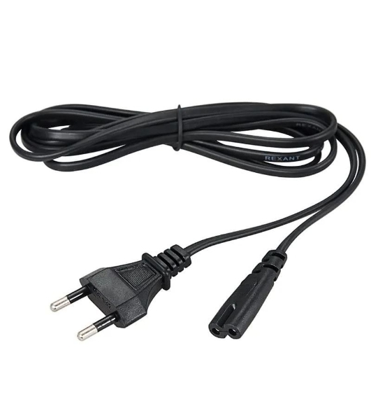 Кабель Falcon Eye Rexant IEC C7 (2-pin) Евровилка 1.8м плоский