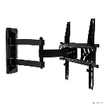 Кронштейн для телевизора Kromax PIXIS-XS черный 22'-55' макс.30кг настенный поворотно-выдвижной и наклонный, фото3