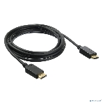 Кабель аудио-видео Buro v 1.2 DisplayPort (m)/DisplayPort (m) 3м. позолоченные контакты черный, фото2