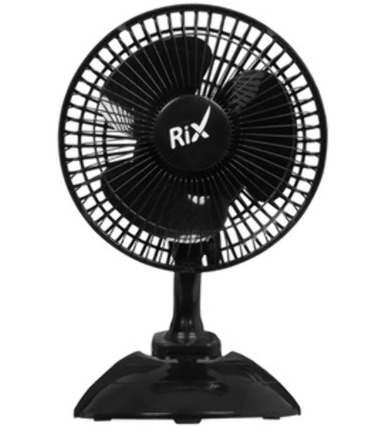 Вентилятор Rix RDF-1500WB белый, настольный, 15 Вт, 2 скорости, 15 см