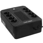 Источник бесперебойного питания UPS SAFE PRO 650, Li-AS, Br, 600/360 ВА/Вт, LED, USB, RJ11/45, SCHUKOx8, 1*7 Ач, фото4