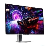 Монитор 32' Samsung OLED серебристый OLED 3840x2160, 240 Гц, 0.03 мс, 16:9, 260 кд/м², 2xHDMI 2.1, DP 1.4, 3.5 Jack, USB Hub (2x USB 3.2), FreeSync, HDR10+, Edge Lighting, изогнутый, серебристый, фото10