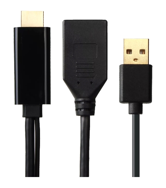 Адаптер USB TO DP(F) CG599E-0.15M 4K*60HZ VCOM