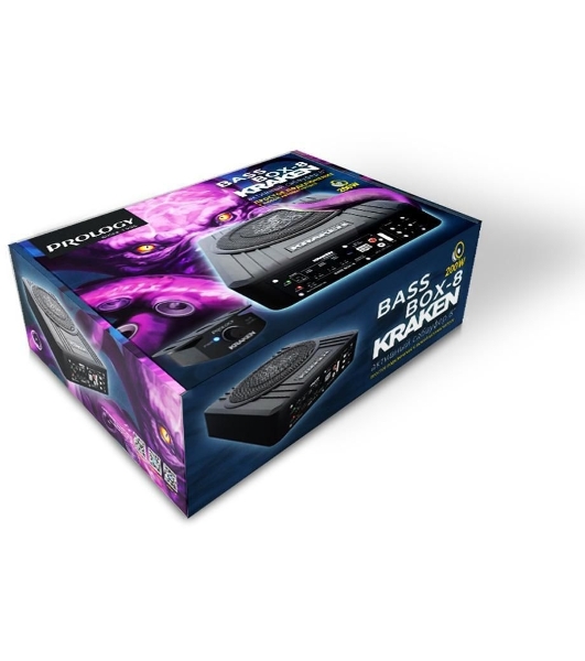 Сабвуфер автомобильный Prology Box-8 100Вт активный (20 см/8')
