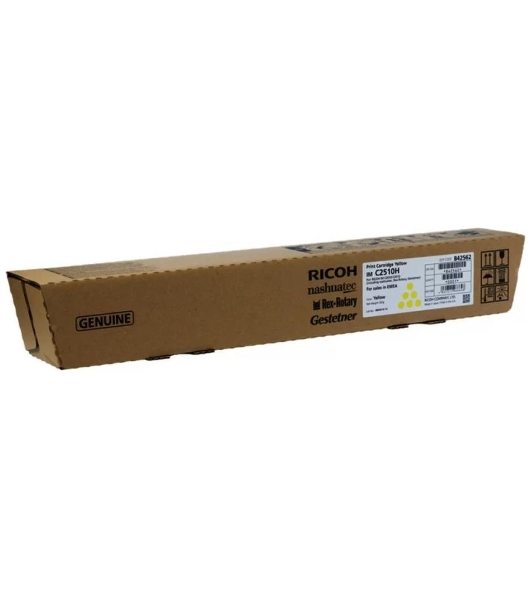 Картридж лазерный тип IM C2510H Ricoh IM C2510 желтый (842562) 18K