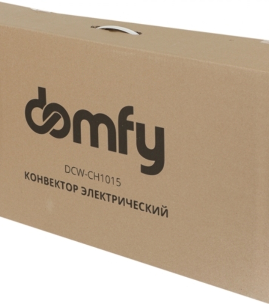 Конвектор электрический Domfy DCW-CH1015 белый, 1500 Вт, 20 м2, термостат