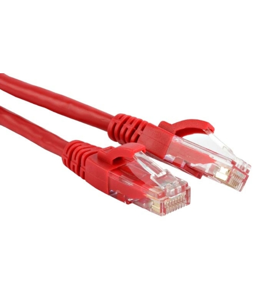 Патч-корд LANMASTER UTP TWT-45-45-0.5-RD вилка RJ-45-вилка RJ-45 cat.5е 0.5м красный ПВХ (уп.:1шт)