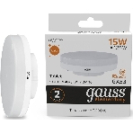 Лампа cветодиодная LED Gauss Elementary GX53 15W 1020lm 3000K 83815, фото5