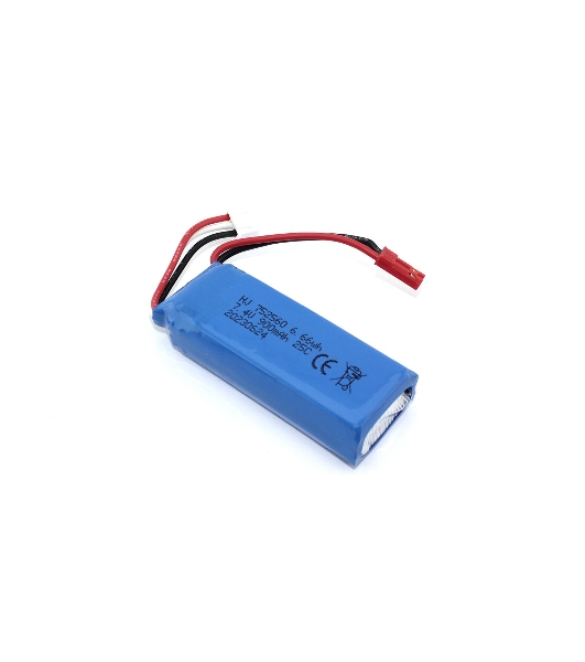 Портативный аккумулятор Li-Pol 7.4v 752560 900mAh JST