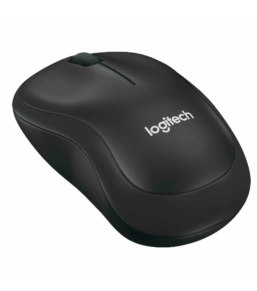 Мышь беспроводная Logitech M220 SILENT черный/серый, 1000 dpi, радиоканал, USB, кнопки - 3