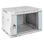 Шкаф телекоммуникационный 19' настенный 6U ExeGate EC-WM-6U.450.G.GREY (19', 6U, 600x450x370 мм (ШхГхВ), передняя дверь закаленное стекло, съемные боковые панели, пыле- и влагозащита IP23, светло-серый RAL 7035), фото14