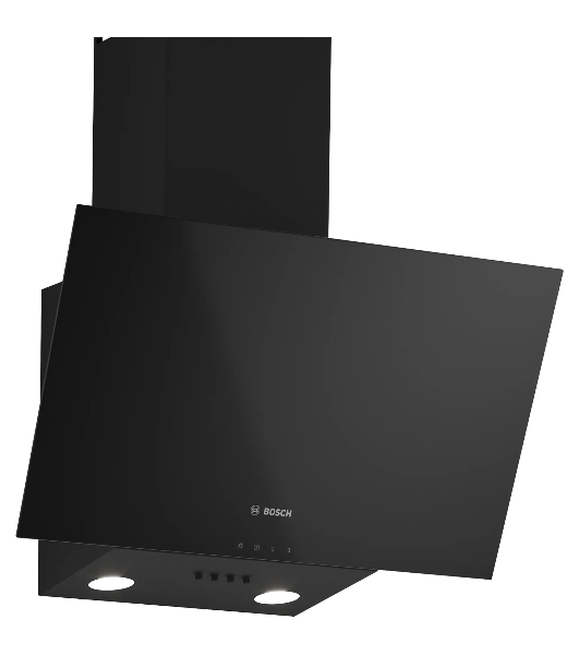 Вытяжка наклонная Bosch DWK63PJ60T чёрный, 60 см, 360 м³/ч, 54 дБ