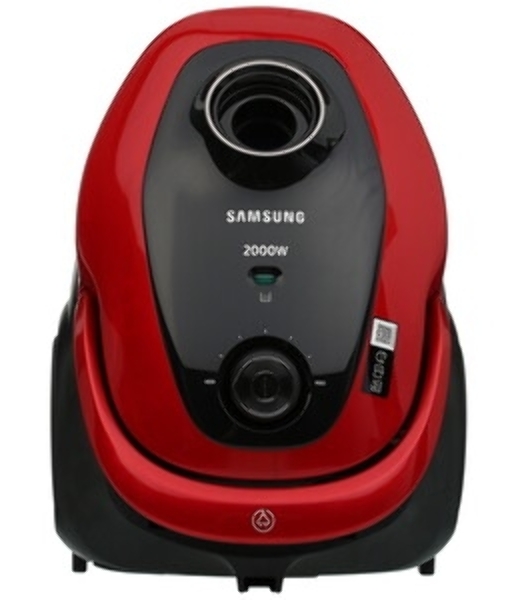 Пылесос Samsung VC20M257AWR красный, 460/2000 Вт, уборка сухая, пылесборник мешок 2.5 л