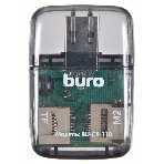 Кард-ридер Buro BU-CR-110 черный/MMC/MS/MS Duo/MS Micro M2/MS Pro/RS-MMC/SD/SDHC/TF/micro-SD/miсro-SDHC/USB 2.0/пластик, фото6