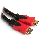 Кабель соединительный аудио-видео HDMI (m)/HDMI (m) 3м. феррит.кольца позолоченные контакты черный (NO NAME), фото3