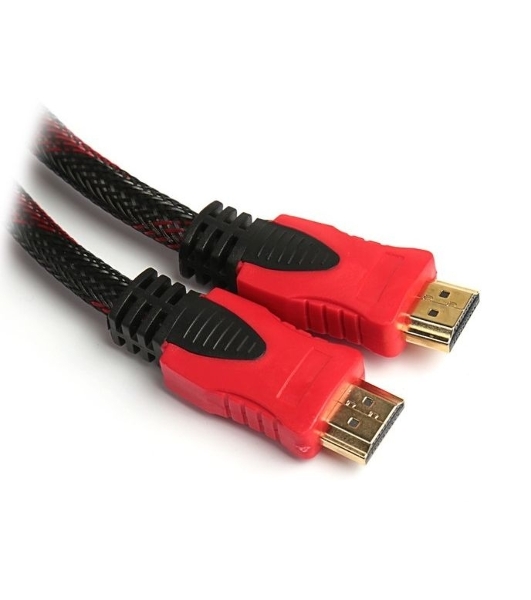 Кабель соединительный аудио-видео HDMI (m)/HDMI (m) 3м. феррит.кольца позолоченные контакты черный (NO NAME)