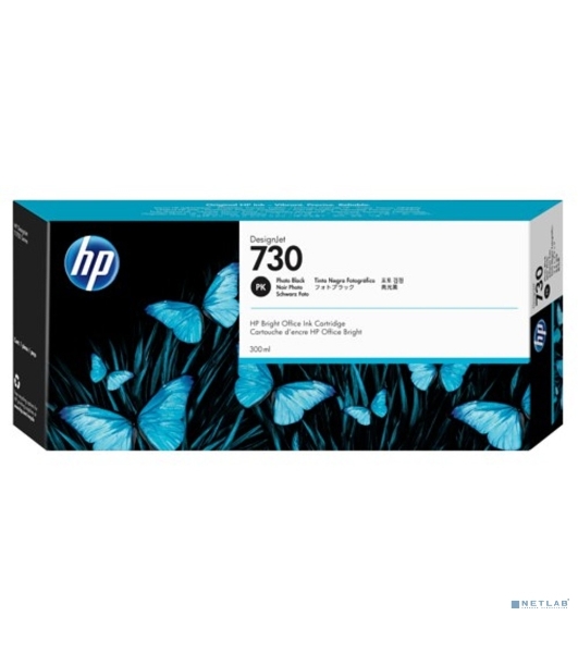 Картридж струйный HP 730 черный для DesignJet T1700 (44') 300мл