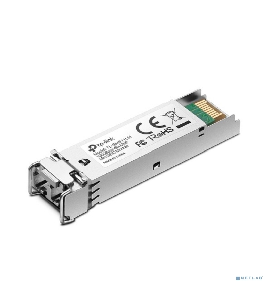 Модуль TP-Link SMB TL-SM311LM Gigabit SFP module, Multi-mode, MiniGb,IC, LC interface, Up to 550/275m distance