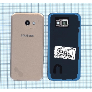 Задняя крышка для Samsung A520 Galaxy A5 (2017) золотой