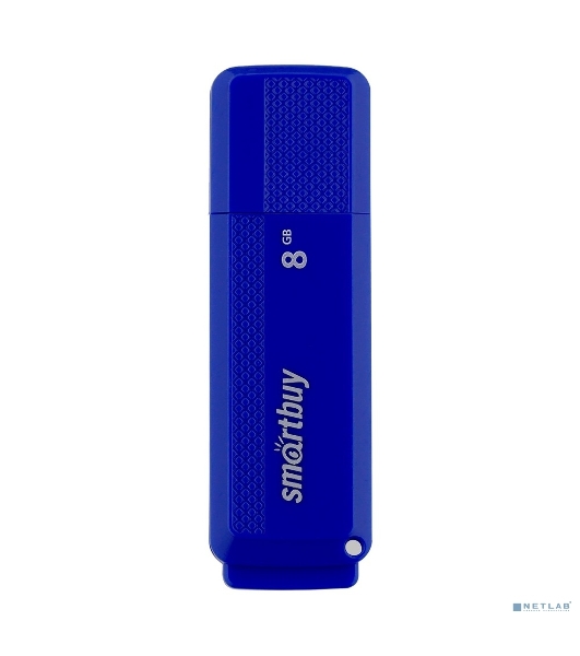 Флешка USB Smartbuy Dock Blue (SB8GbDK-B), 8Gb, USB 2.0, R/W 15/5, синий