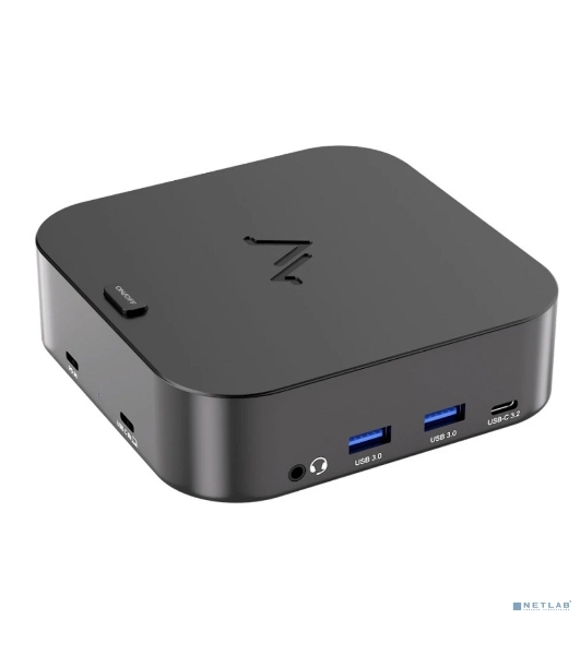 USB-концентратор Maibenben USB-C Dock DS301 100W (YPE-C TO TYPE C PD + 4USB3.0 + 3.5 + RJ45 + HDMI + 2DP)