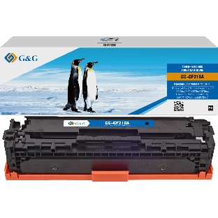Картридж лазерный G&G GG-CF210A черный (1600 стр.) для HP LJ Pro 200 color Printer M251n/nw/MFP M276n/nw, LBP7100Cn/7110Cw