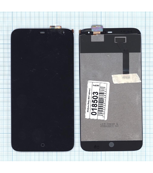 Дисплей для Meizu MX3, черный